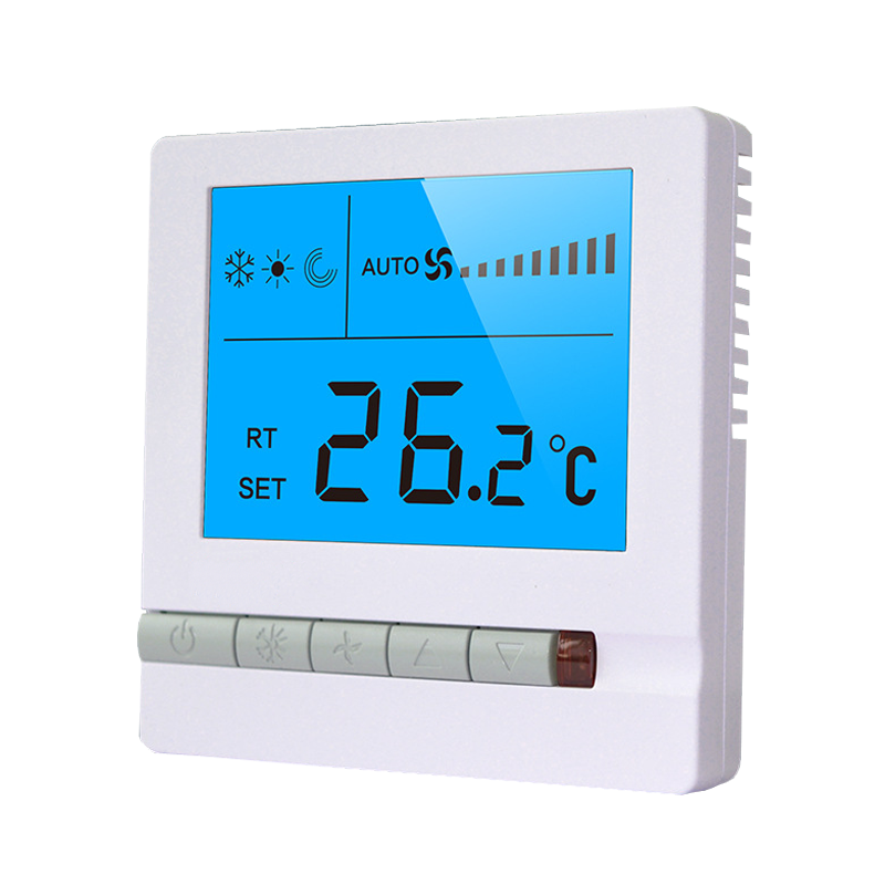 廠家生產的中央空調溫控器風機盤管開關功能效果